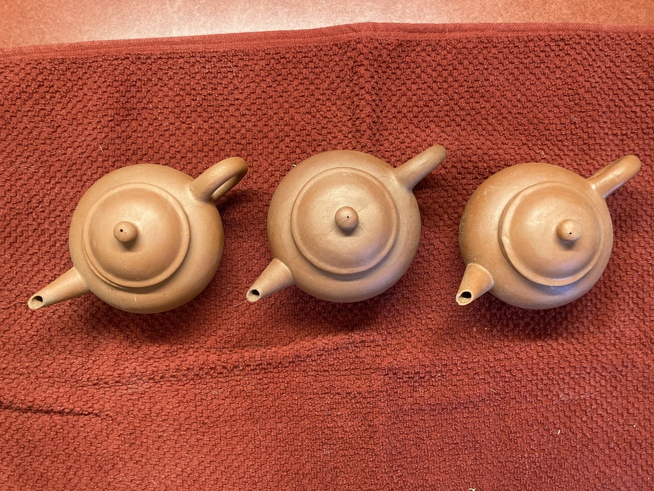 Trio of pots