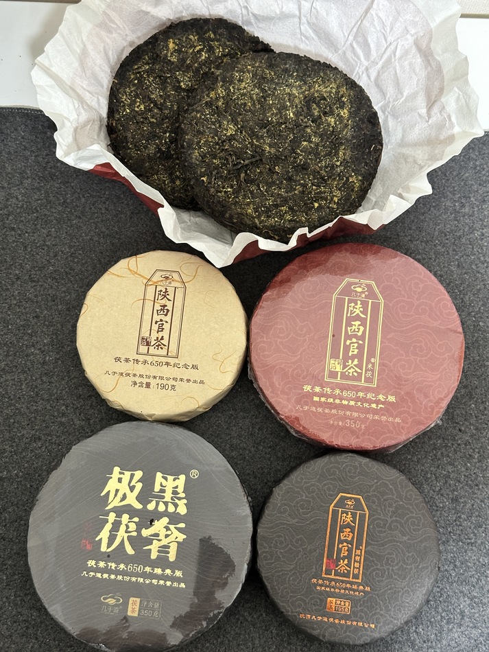 On Taoism - Jingyang Golden Flower Fu Brick Tea