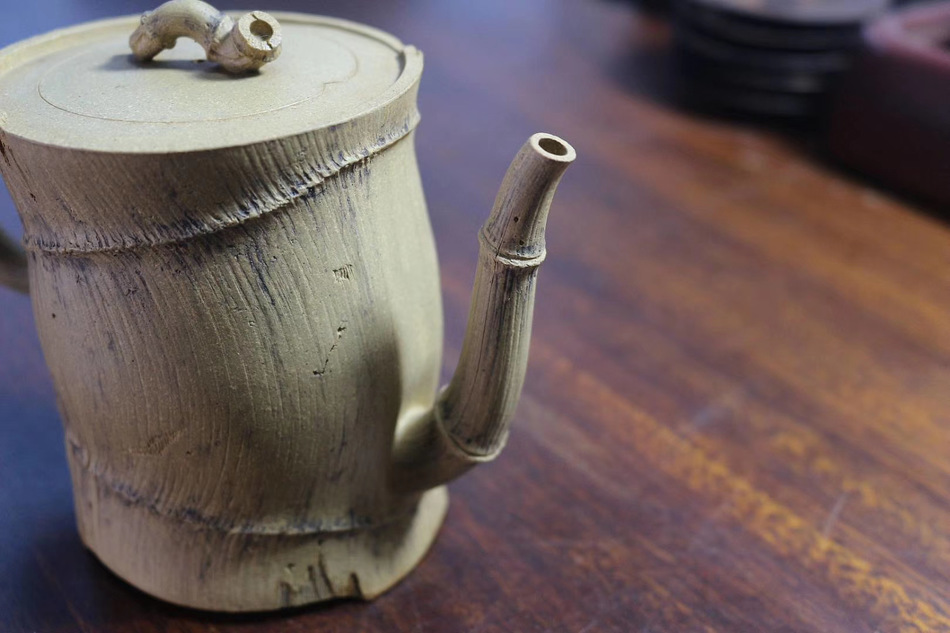 Bamboo duanni teapot